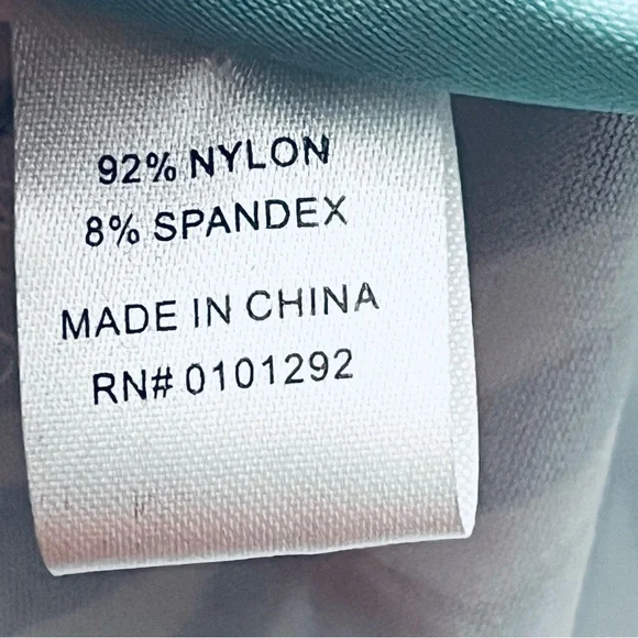 Anthony’s Resort By Lulu-B Geo Skirt Skort UPF 50+ Bottom/Slit/Zip Pull On 1X - Picture 10 of 10